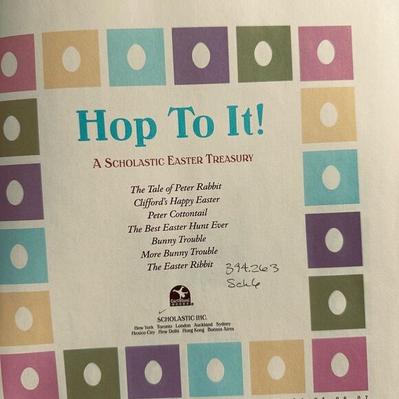 Easter Bunny that sings and jiggles and a 2 Easter Book Bundle!! - Picture 8 of 10